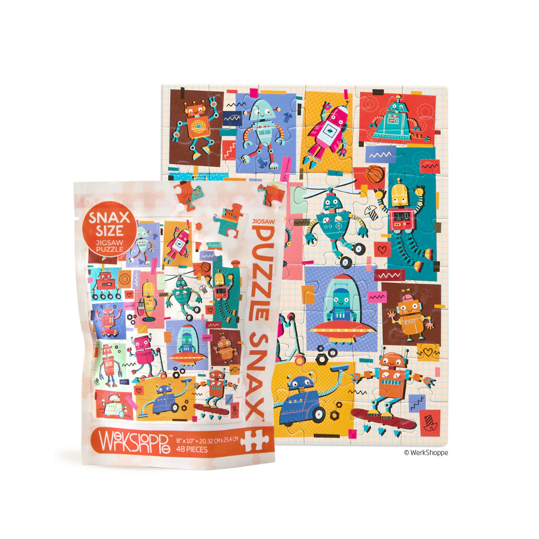 Robots 48 Piece Puzzle Snax