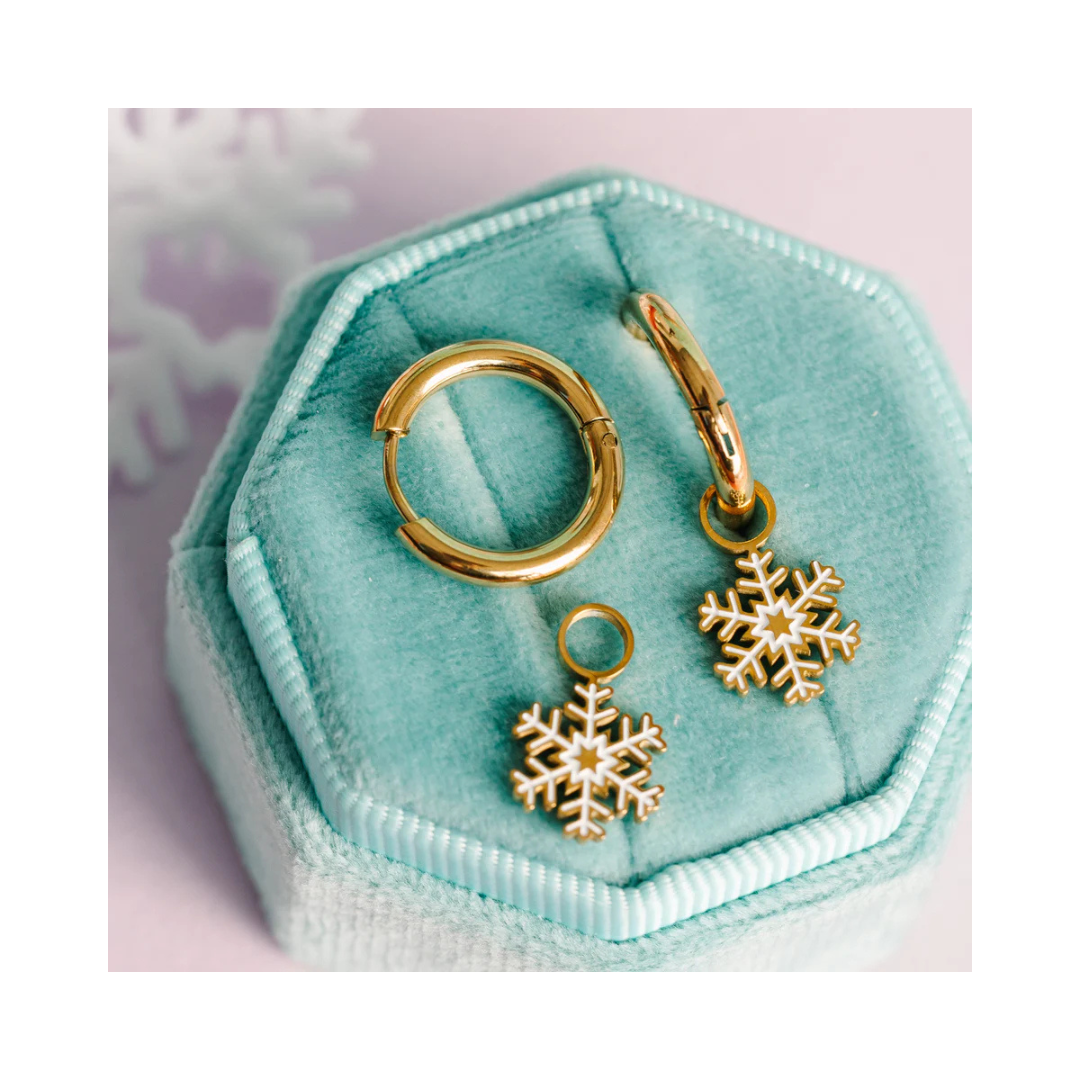 Earring Charms Snowflake