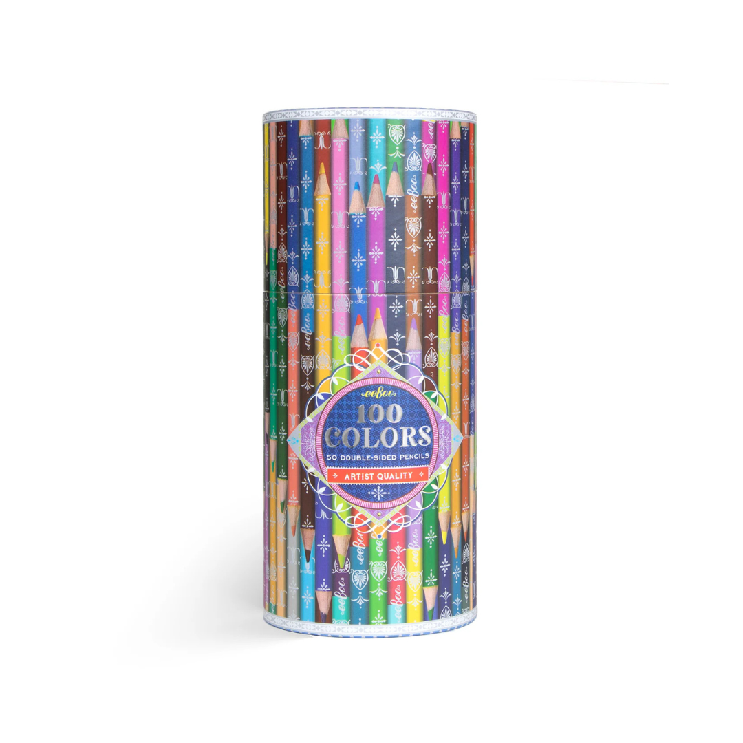 100 Colors Double Sided Pencils