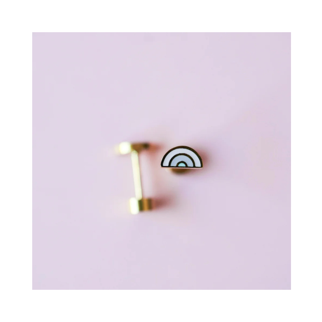 Tiny Rainbow Earring