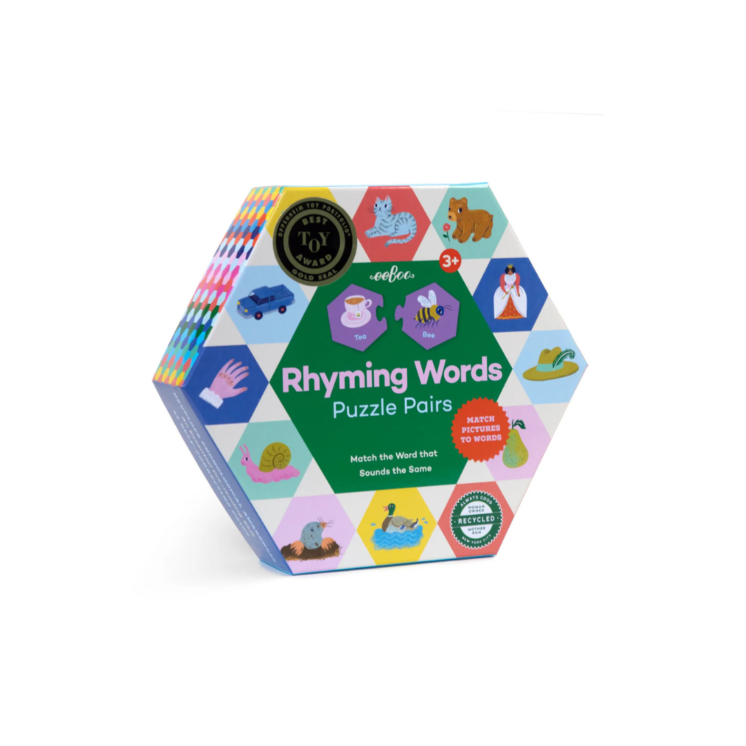 Rhyming Words Puzzle Pairs