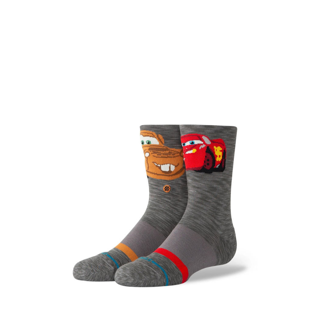 Dark Gray Kachow Kids Crew Stance Socks