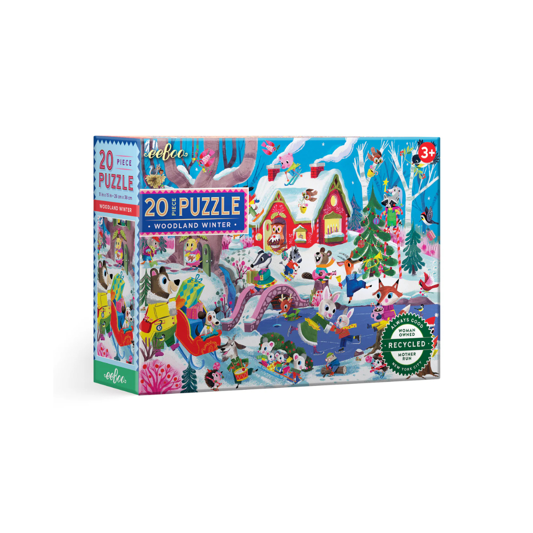 Woodland Winter 20 Piece Puzzle