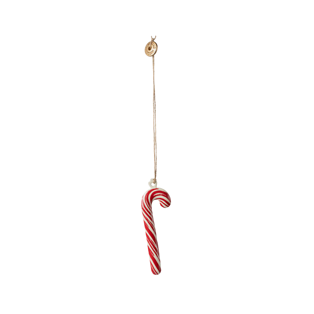 Metal Ornament Sugar Cane Stripe Candy Cane