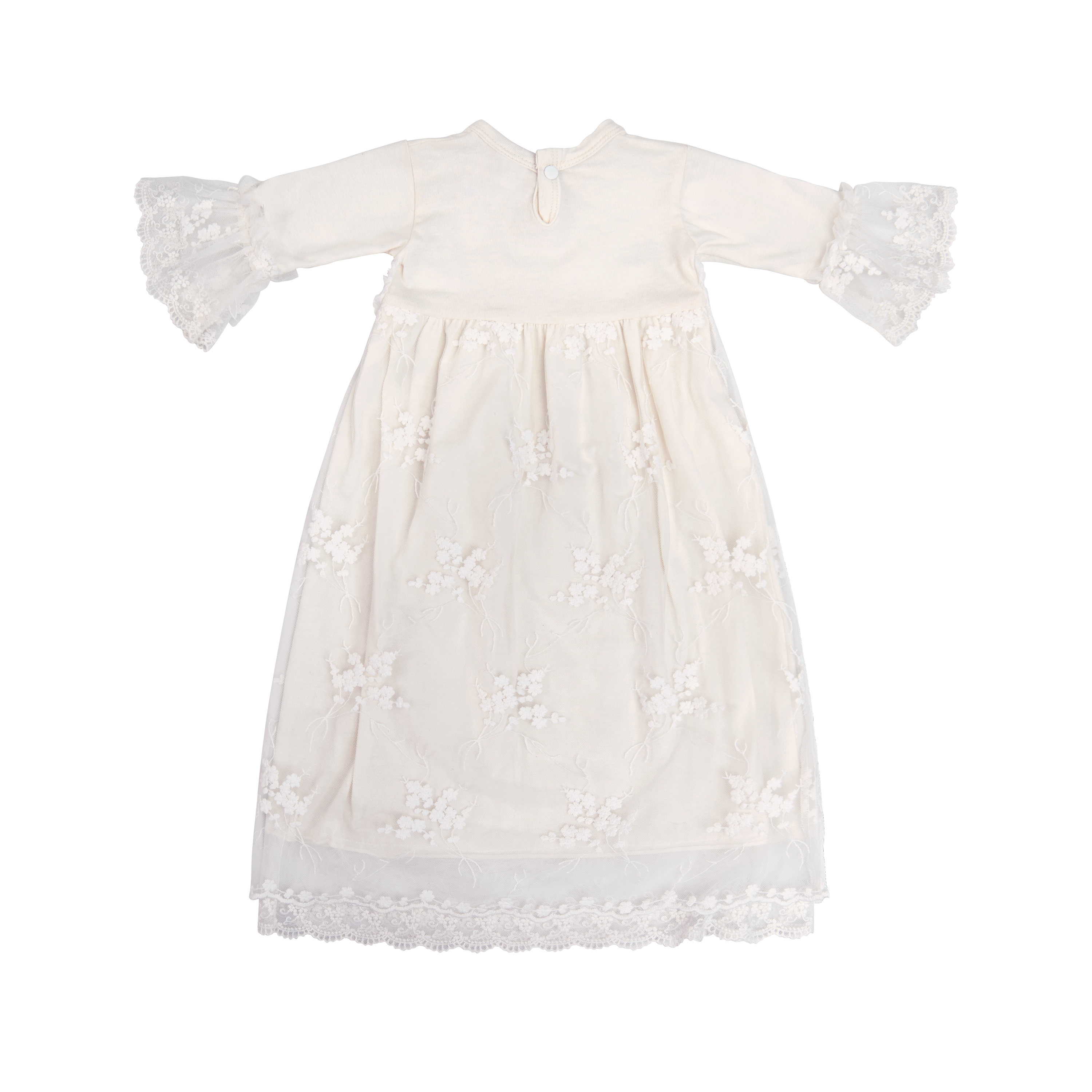 Haute Baby Anna Corinne Baby Gown: 0/3M