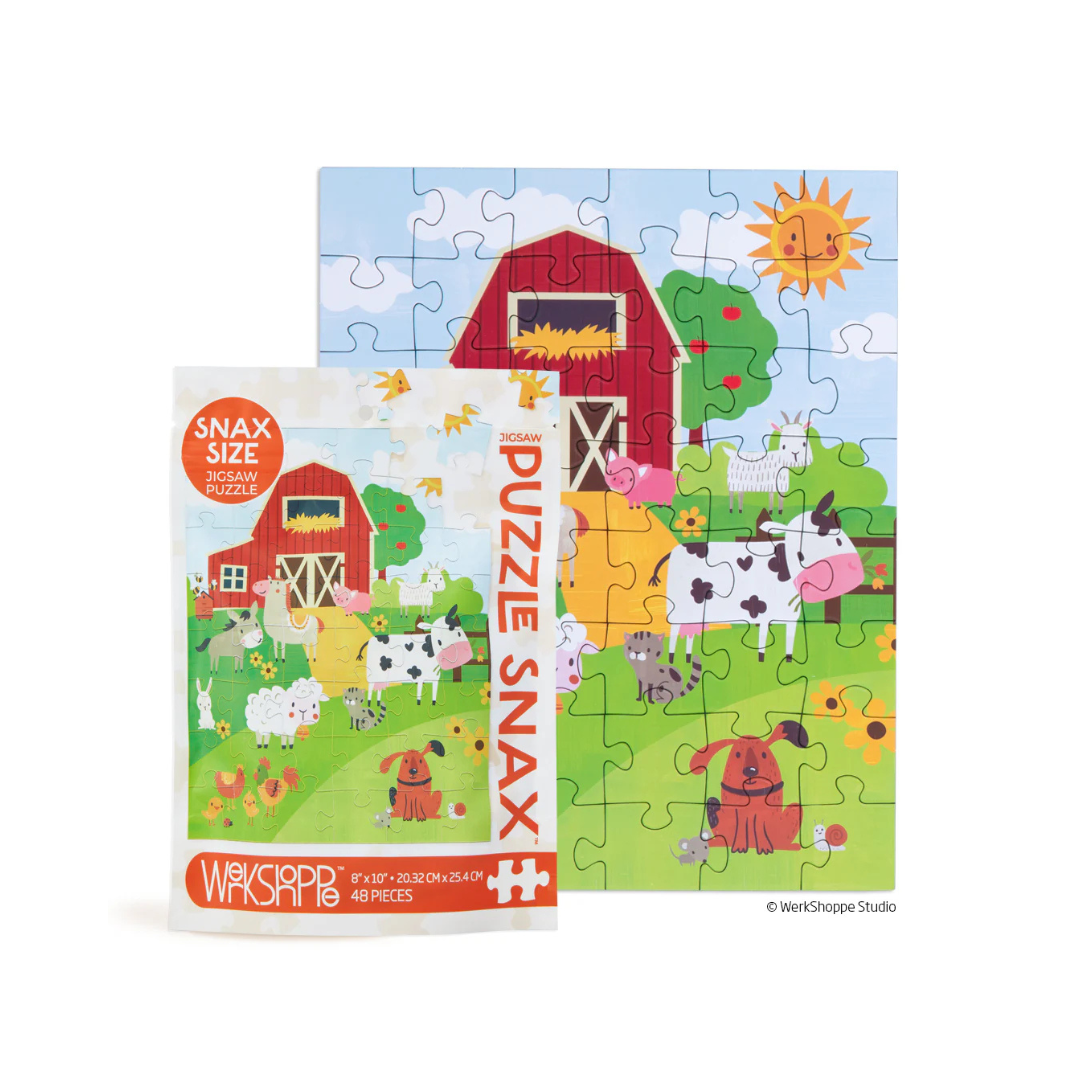 Farm Life 48 Piece Puzzle Snax