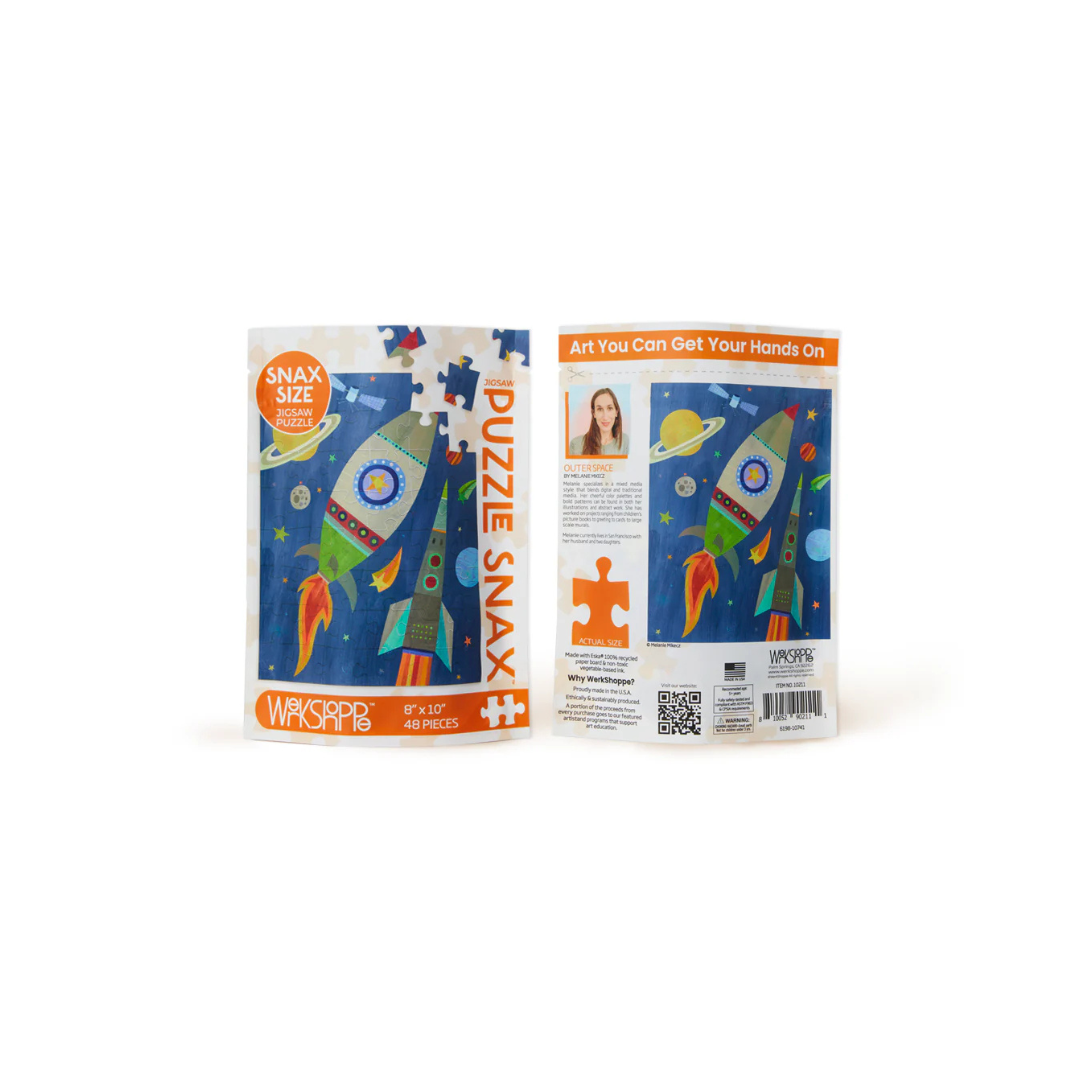 Outer Space 48 Piece Puzzle Snax