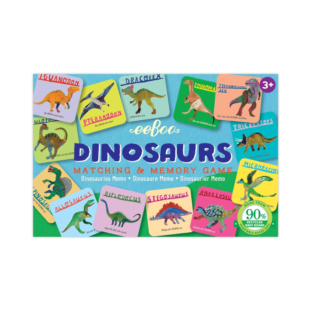 Dinosaur Memory Matching Game