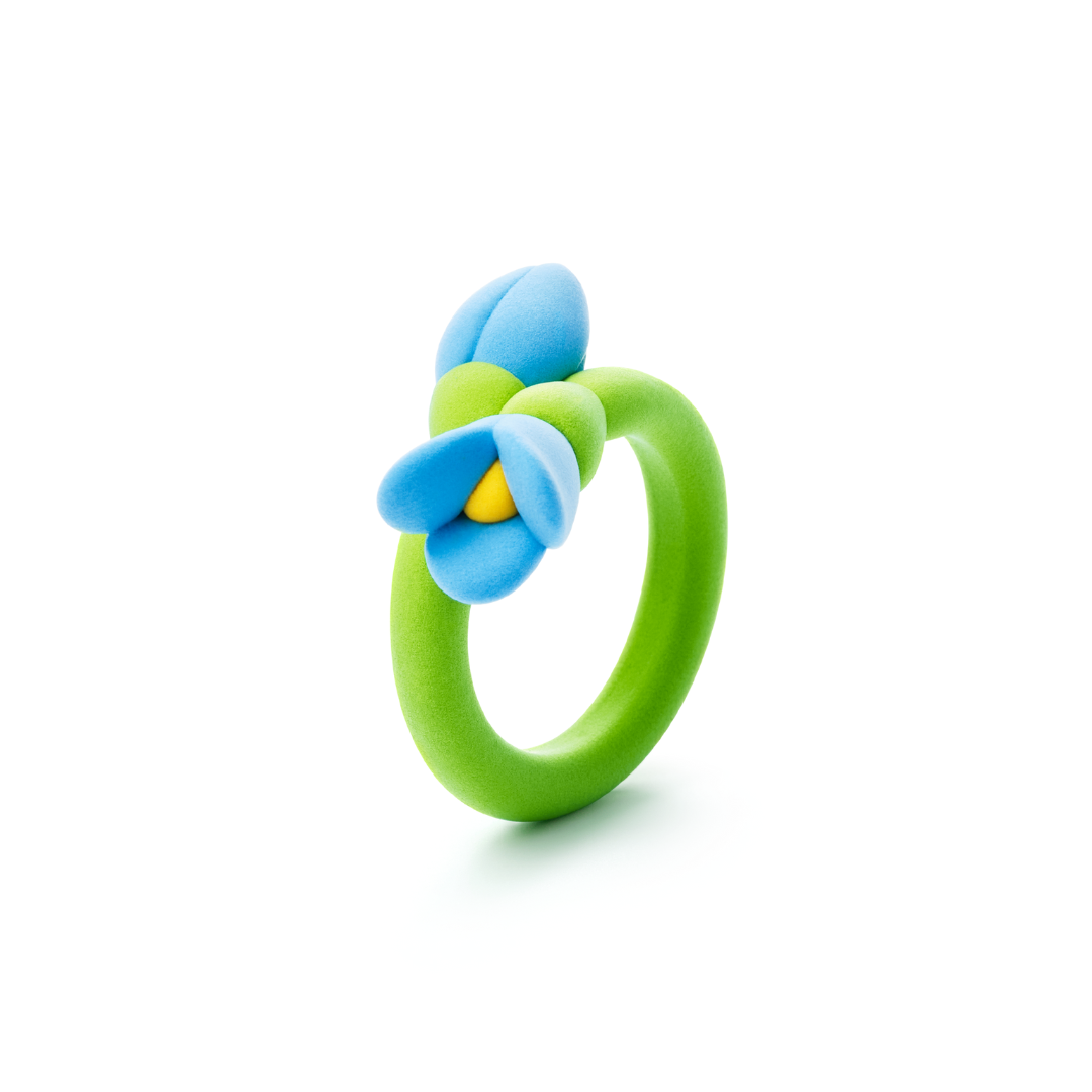 Hey Clay Bijou Flower Rings