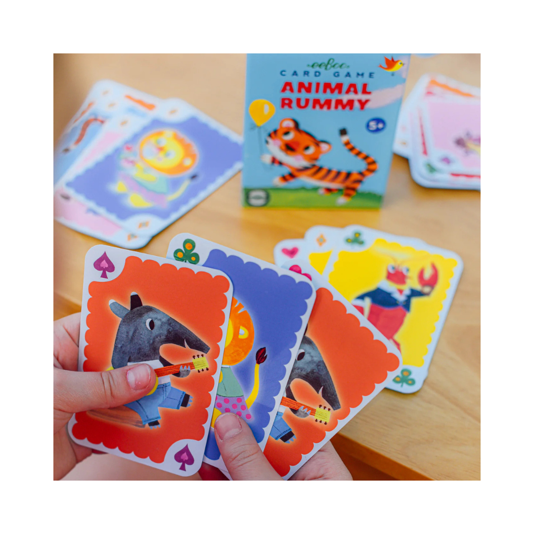 Animal Rummy Cards