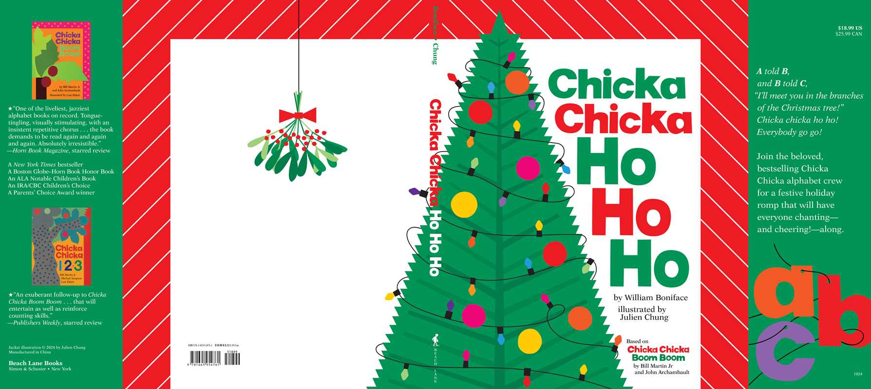 Chicka Chicka Ho Ho Ho by William Boniface: Hardcover; 40 pages / English