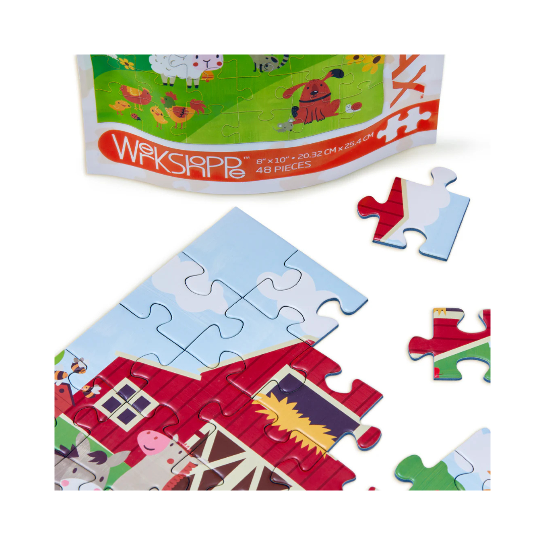 Farm Life 48 Piece Puzzle Snax