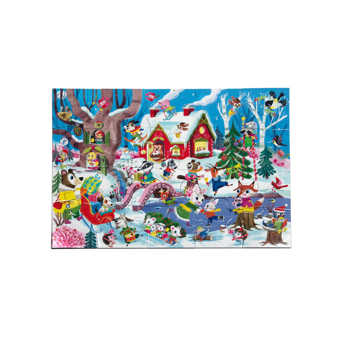 Woodland Winter 20 Piece Puzzle