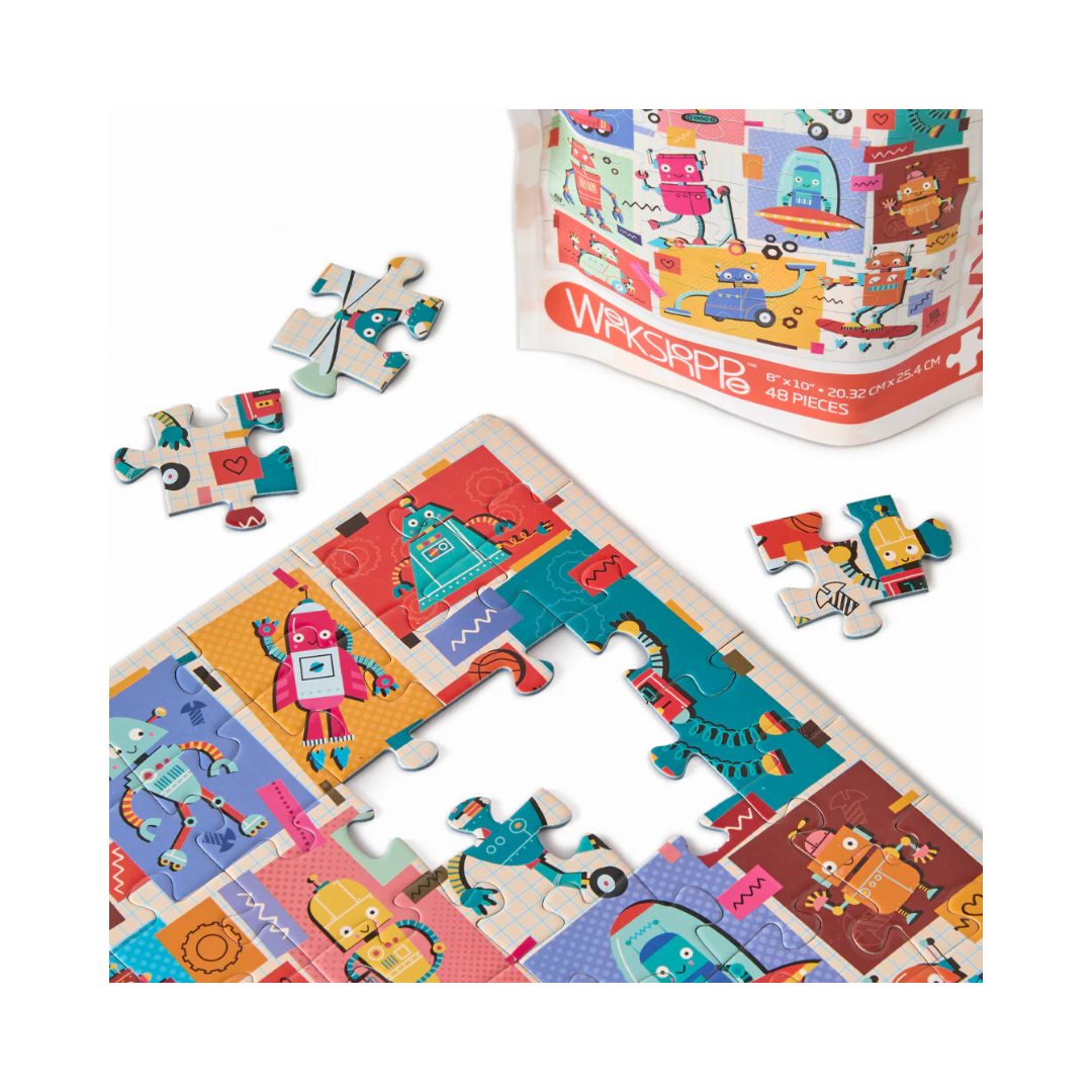 Robots 48 Piece Puzzle Snax