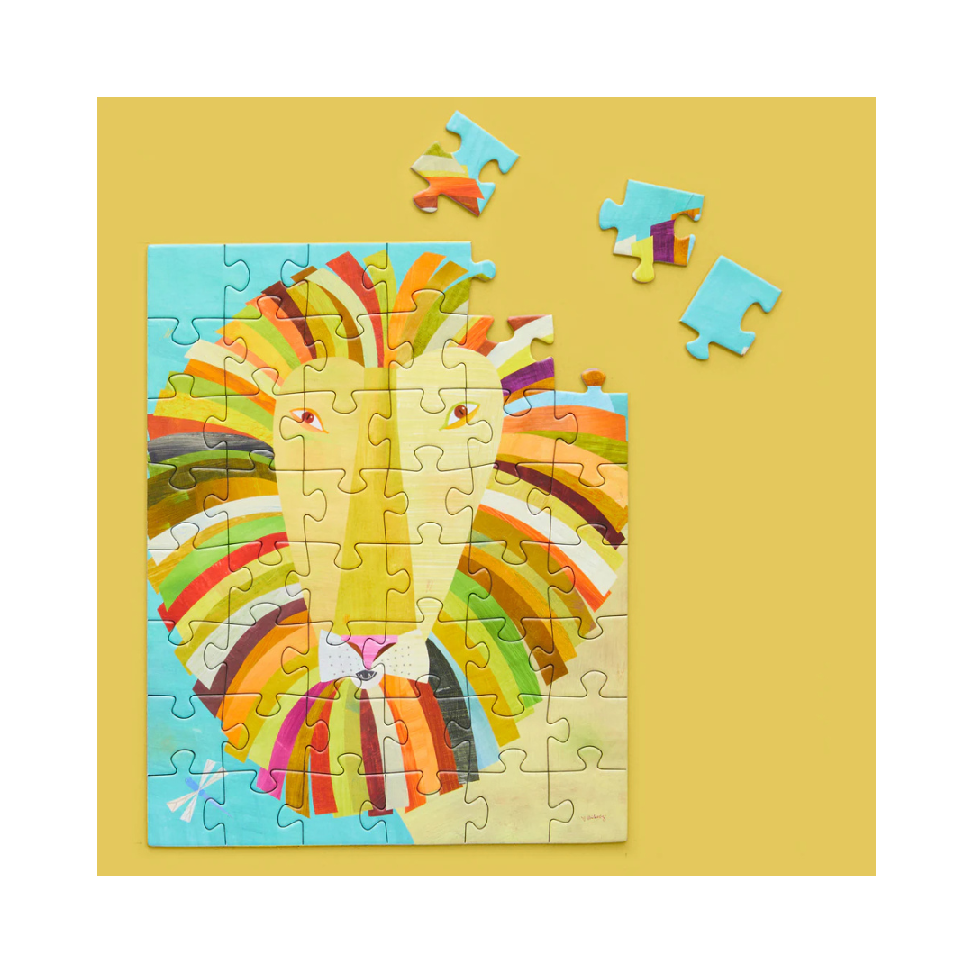 Colorful Lion 48 Piece Puzzle