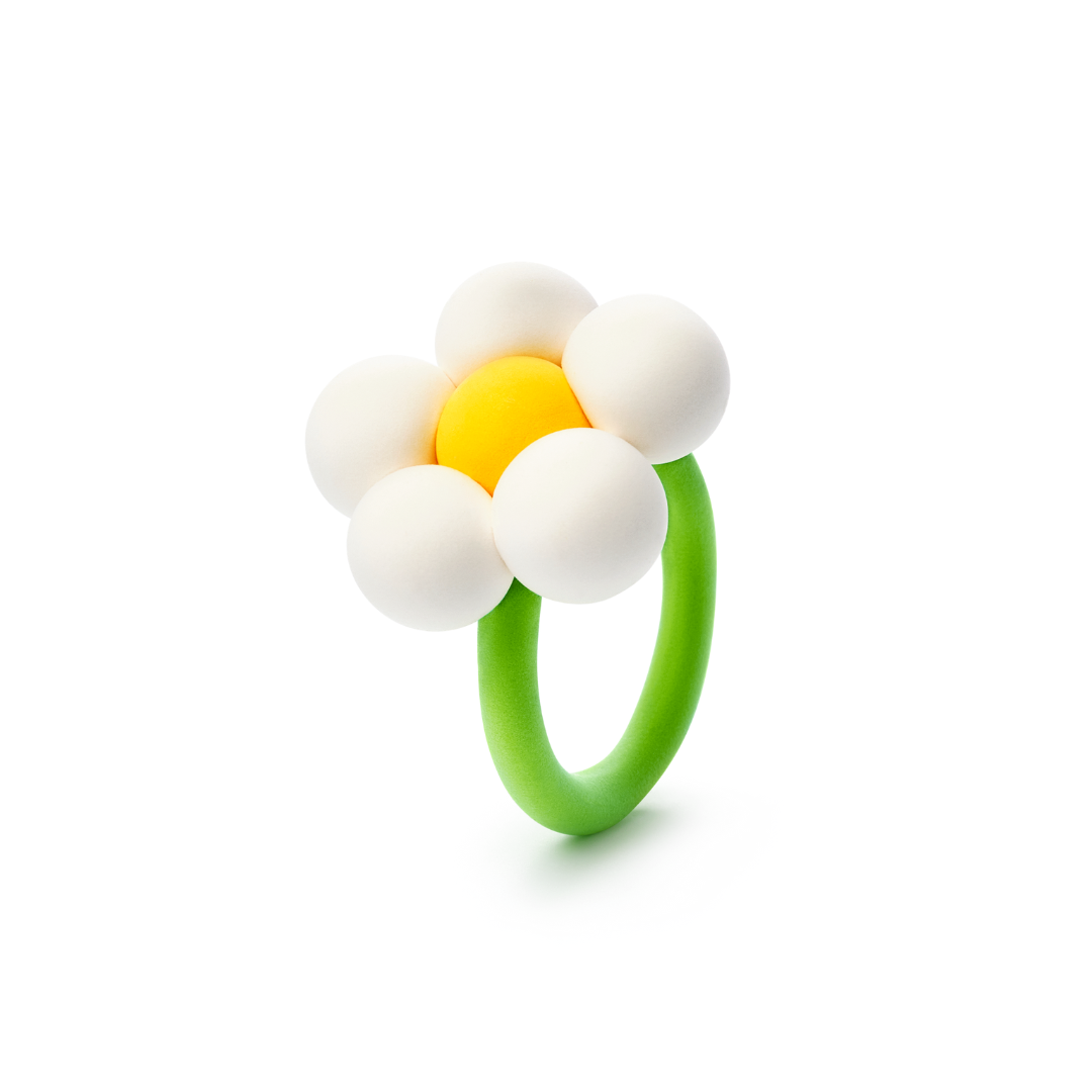 Hey Clay Bijou Flower Rings