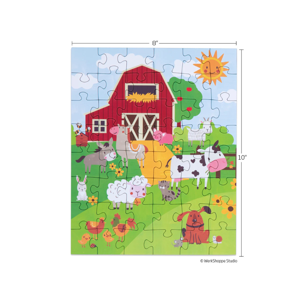 Farm Life 48 Piece Puzzle Snax