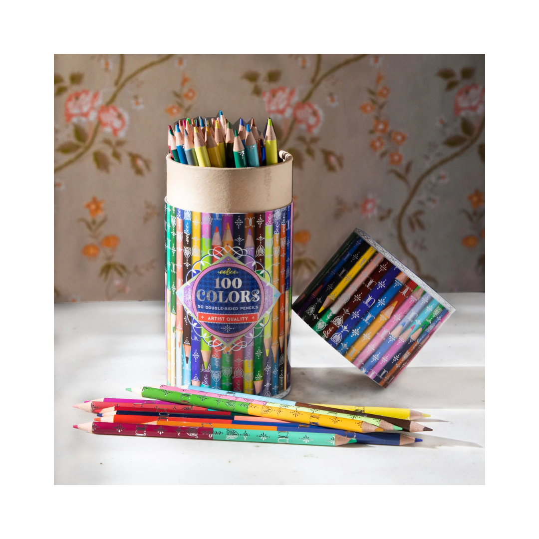 100 Colors Double Sided Pencils