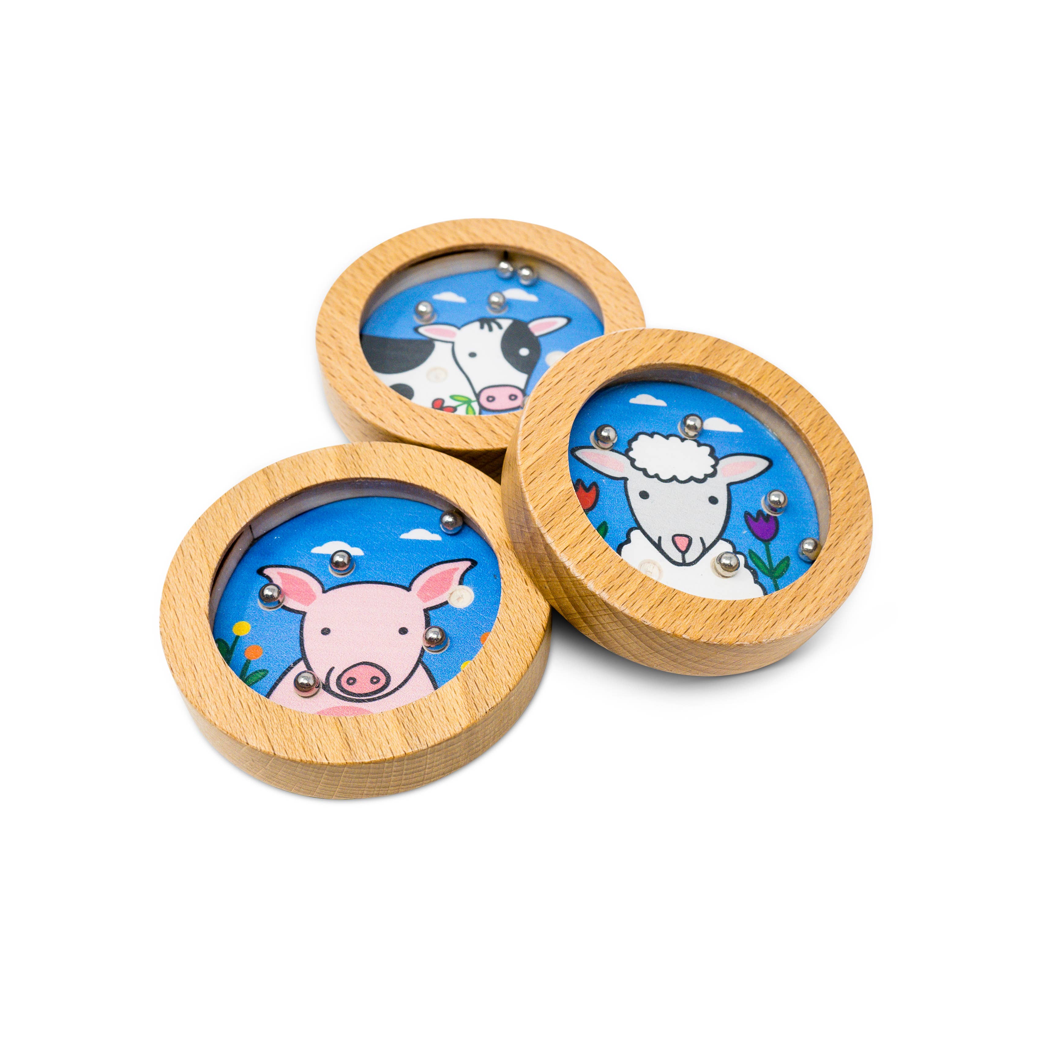 Wooden Puzzlers: Barnyard Refill s/24