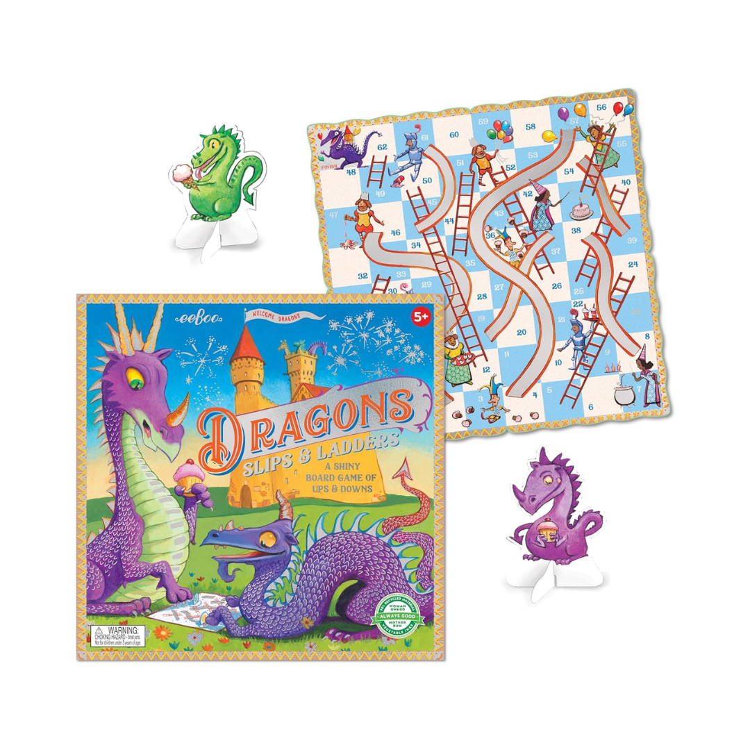 Dragon Slips and Ladders Game