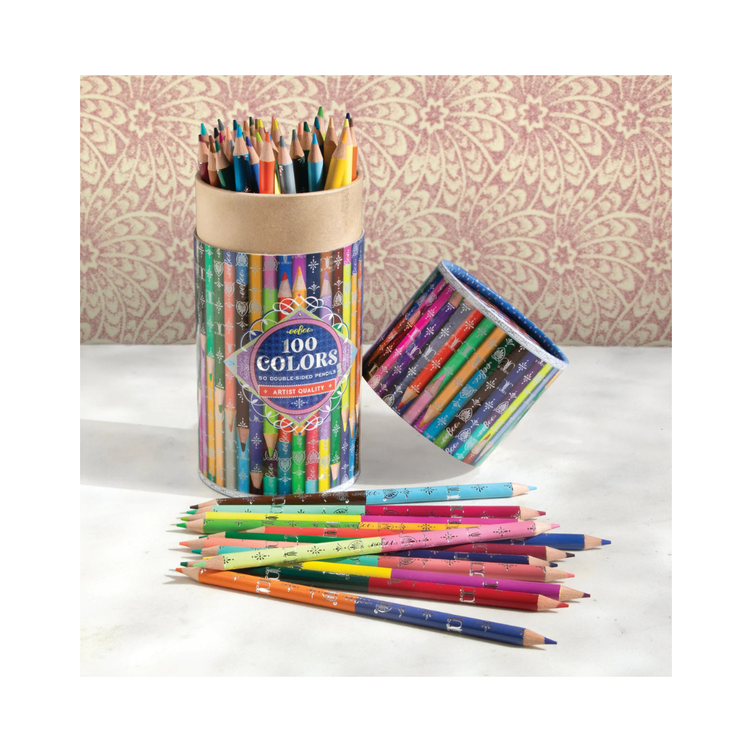 100 Colors Double Sided Pencils