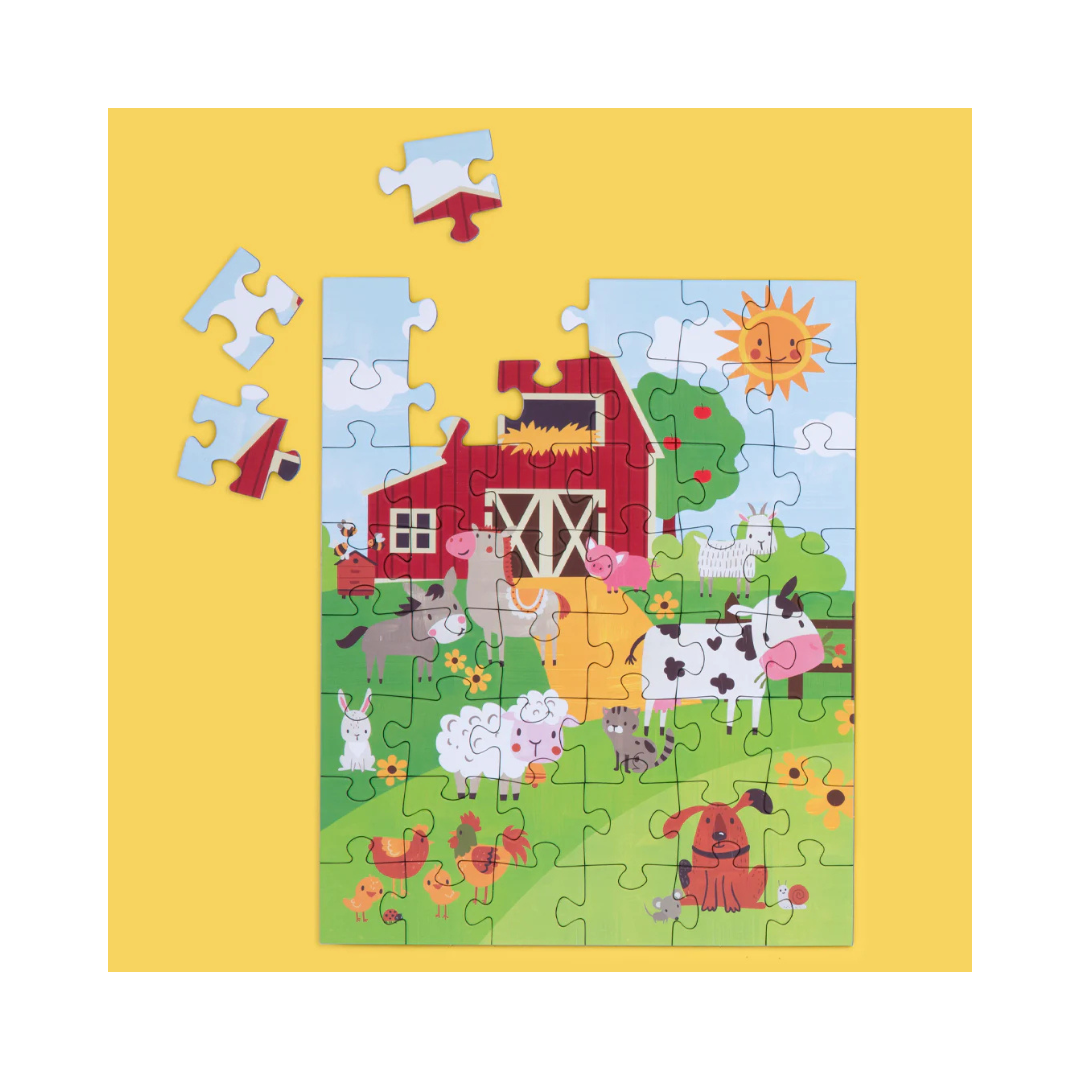 Farm Life 48 Piece Puzzle Snax