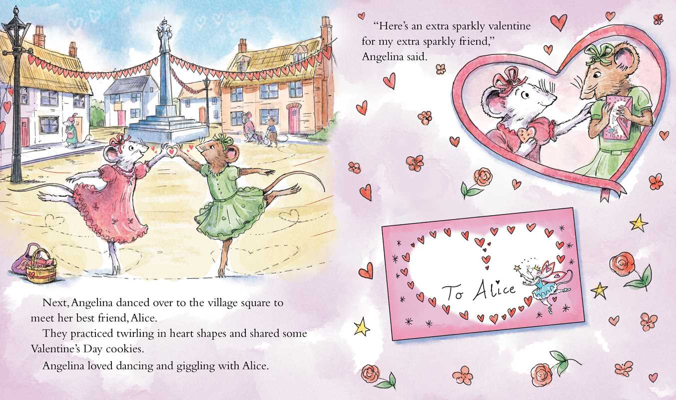 Angelina and the Valentine's Day Surprise by Katharine Holabird: Paper Over Board; 18 pages / English