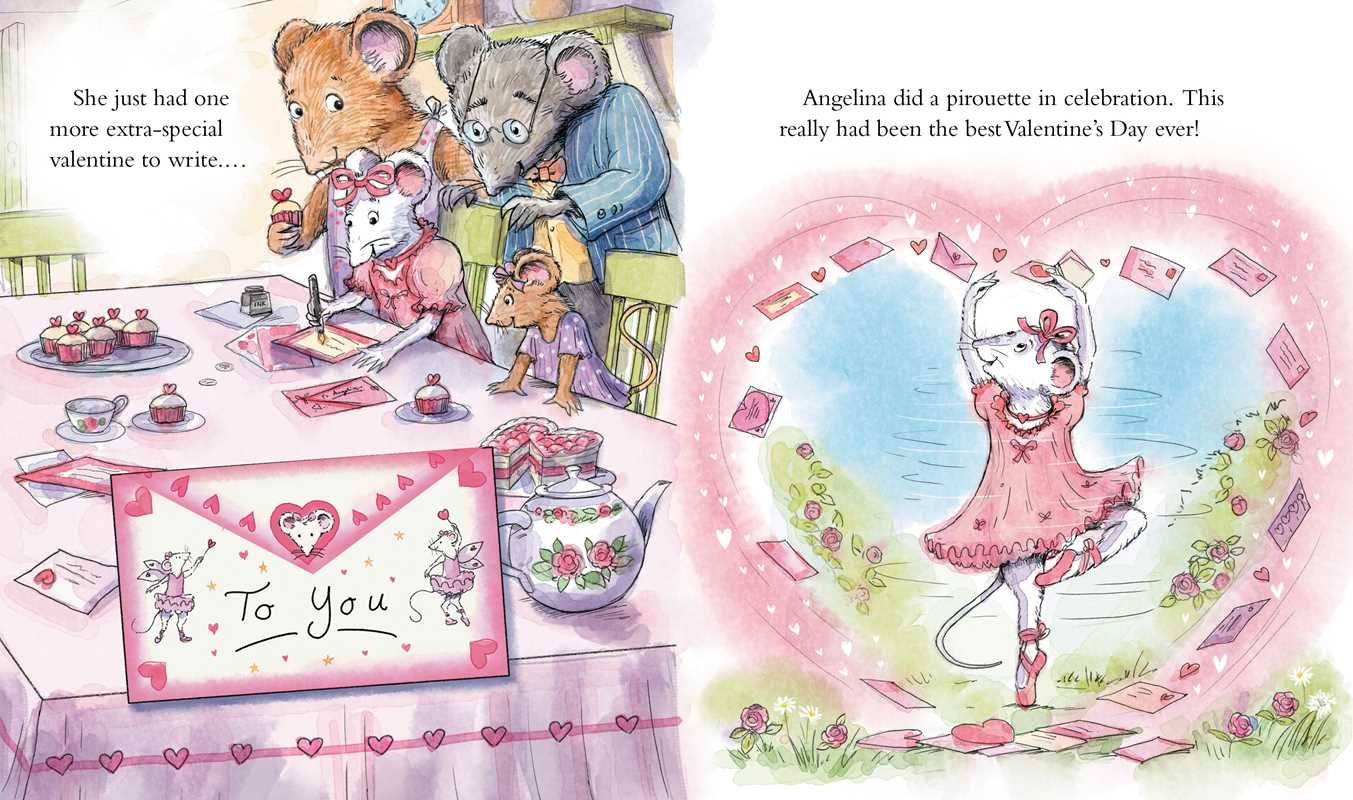 Angelina and the Valentine's Day Surprise by Katharine Holabird: Paper Over Board; 18 pages / English