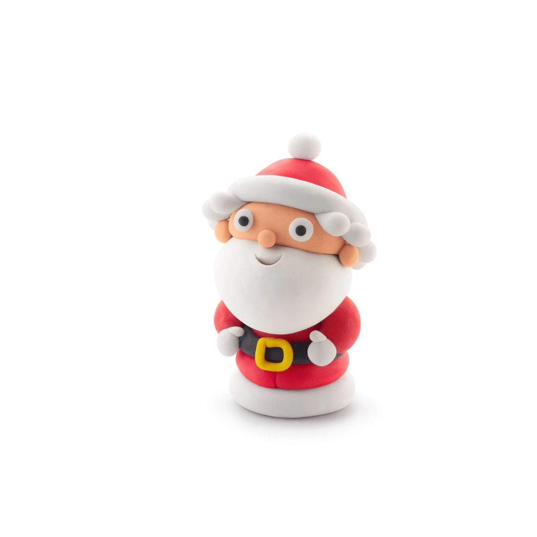 Hey Clay Winter Holidays Figure Santa