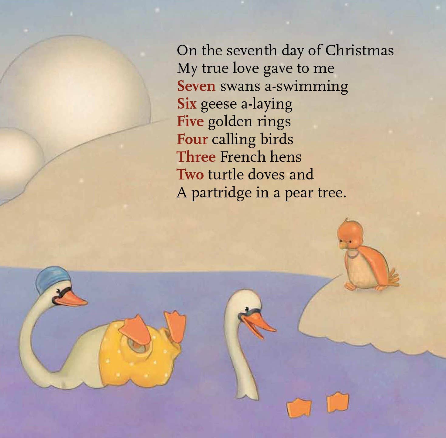 The Twelve Days of Christmas picture book