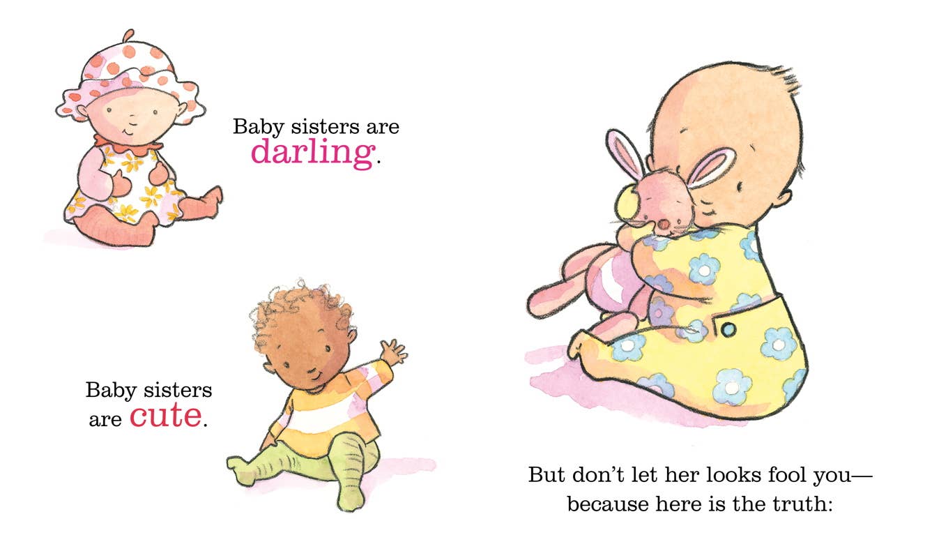 You're Getting a Baby Sister! by Sheila Sweeny Higginson: Board Books; 24 pages / English