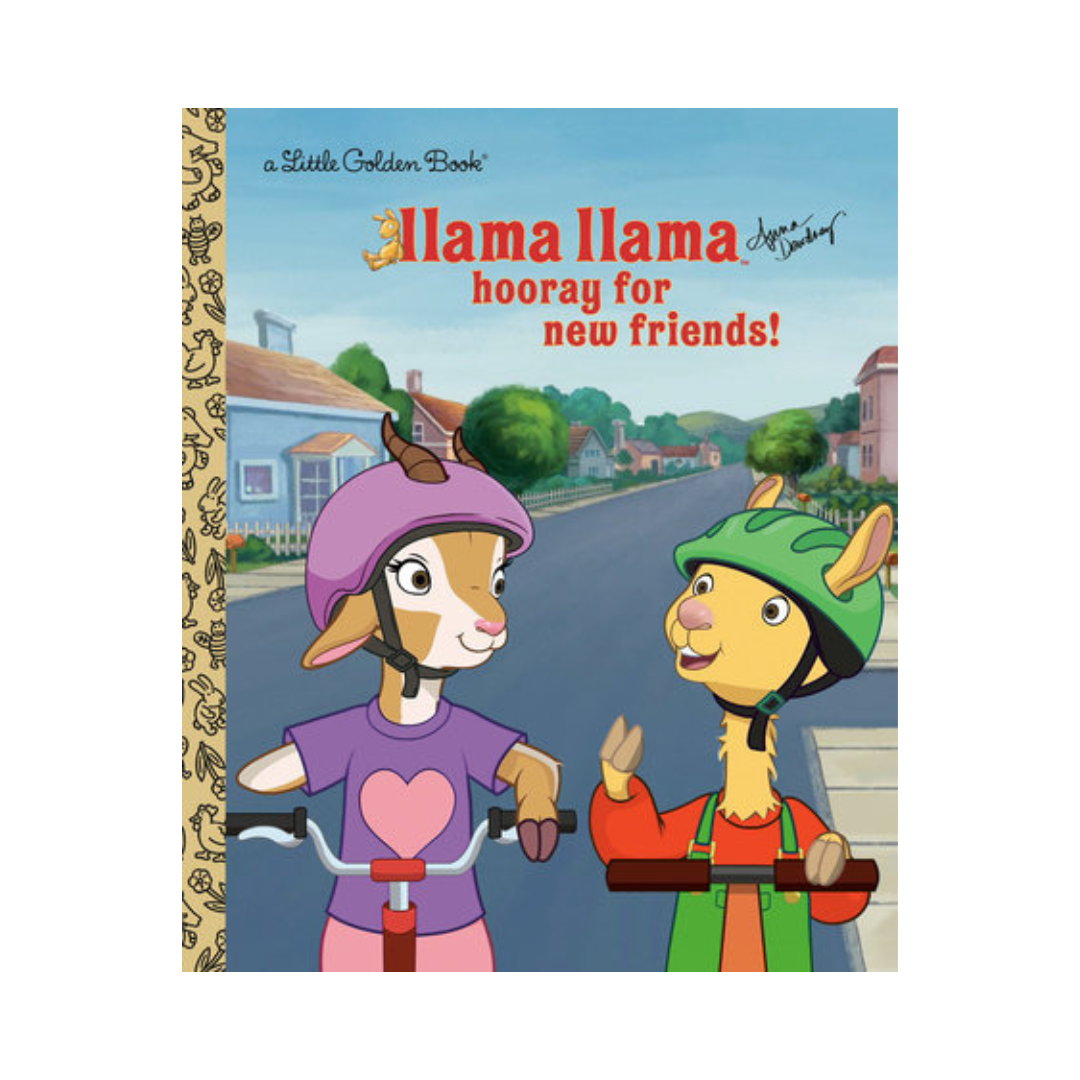 Little Golden Book  Add Llama Llama Hooray for New Friends!