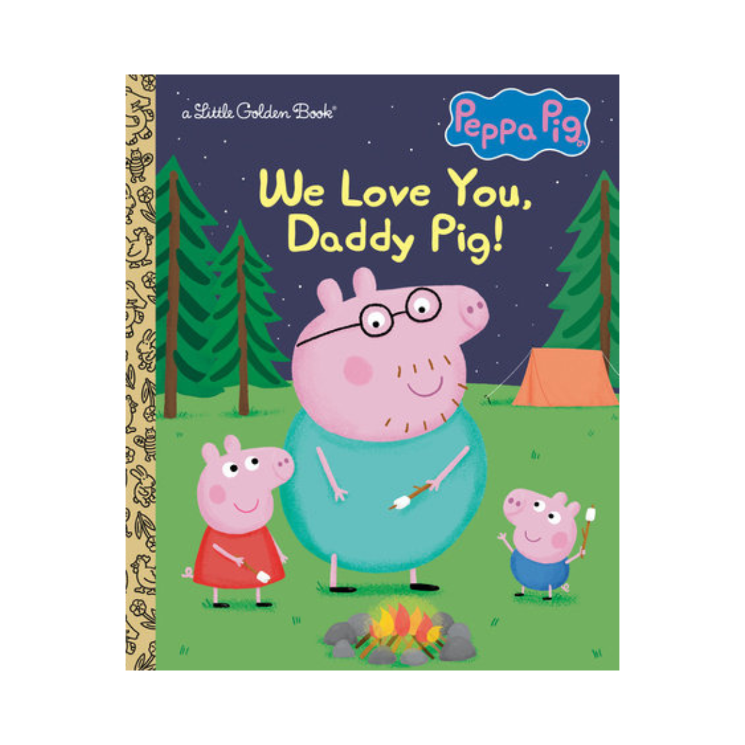 Little Golden Books Peppa Pig We Love You Daddy Pig