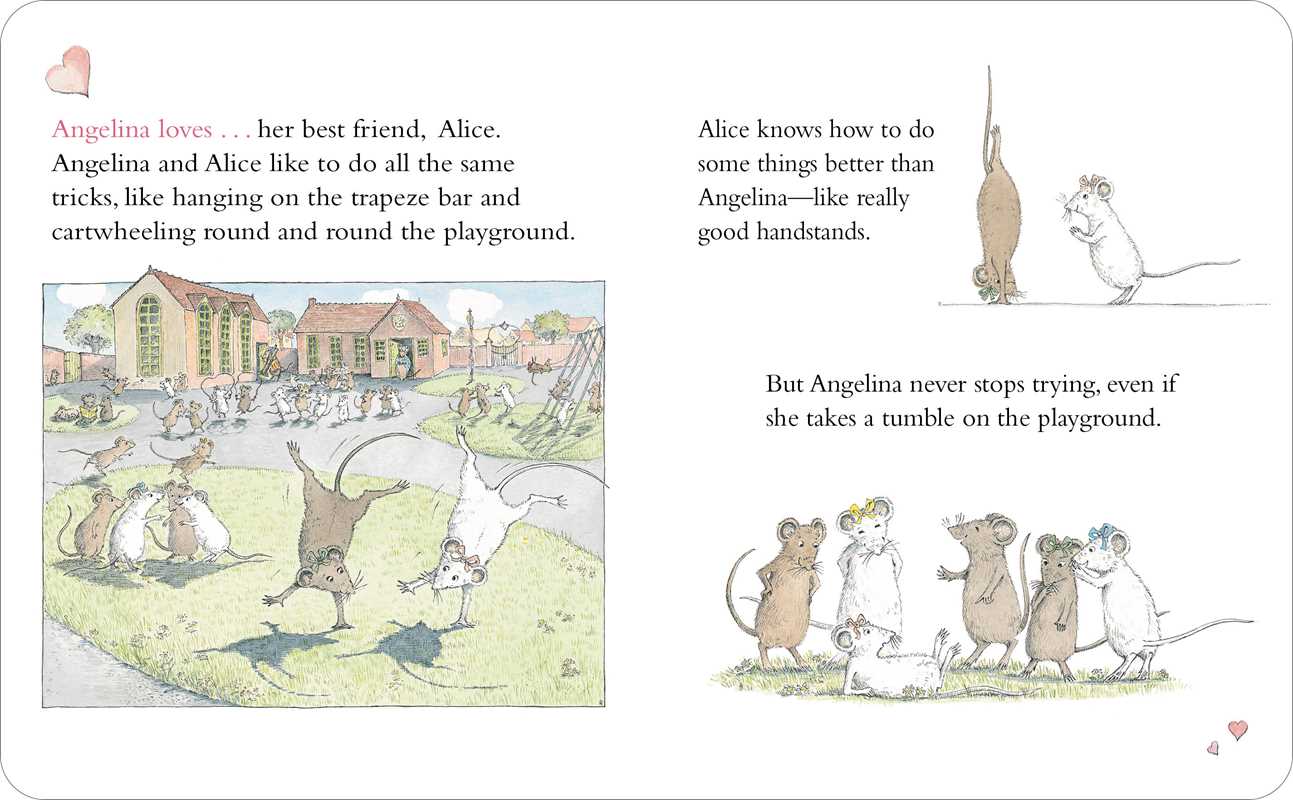 Angelina Loves by Katharine Holabird: Board Books; 22 pages / English