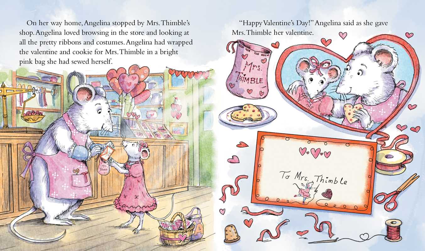 Angelina and the Valentine's Day Surprise by Katharine Holabird: Paper Over Board; 18 pages / English