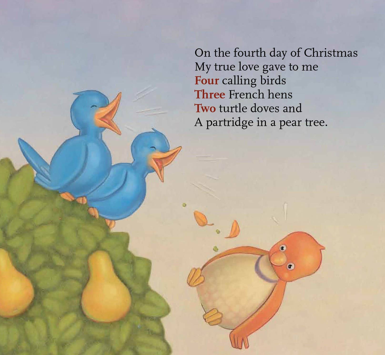 The Twelve Days of Christmas picture book