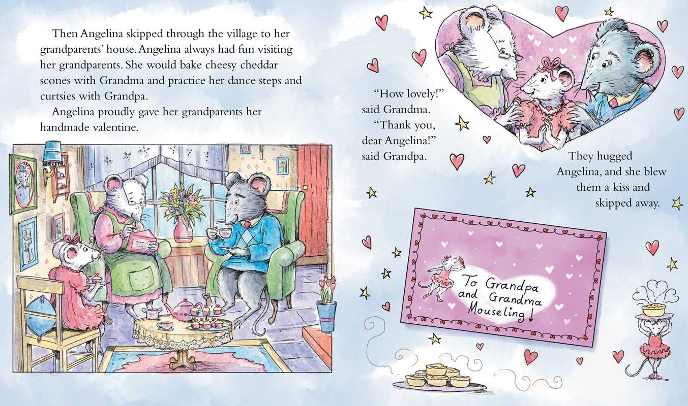 Angelina and the Valentine's Day Surprise by Katharine Holabird: Paper Over Board; 18 pages / English