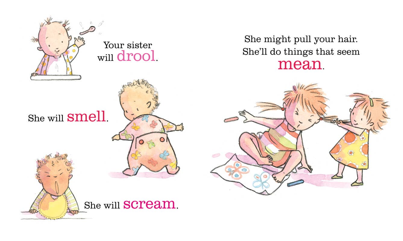 You're Getting a Baby Sister! by Sheila Sweeny Higginson: Board Books; 24 pages / English