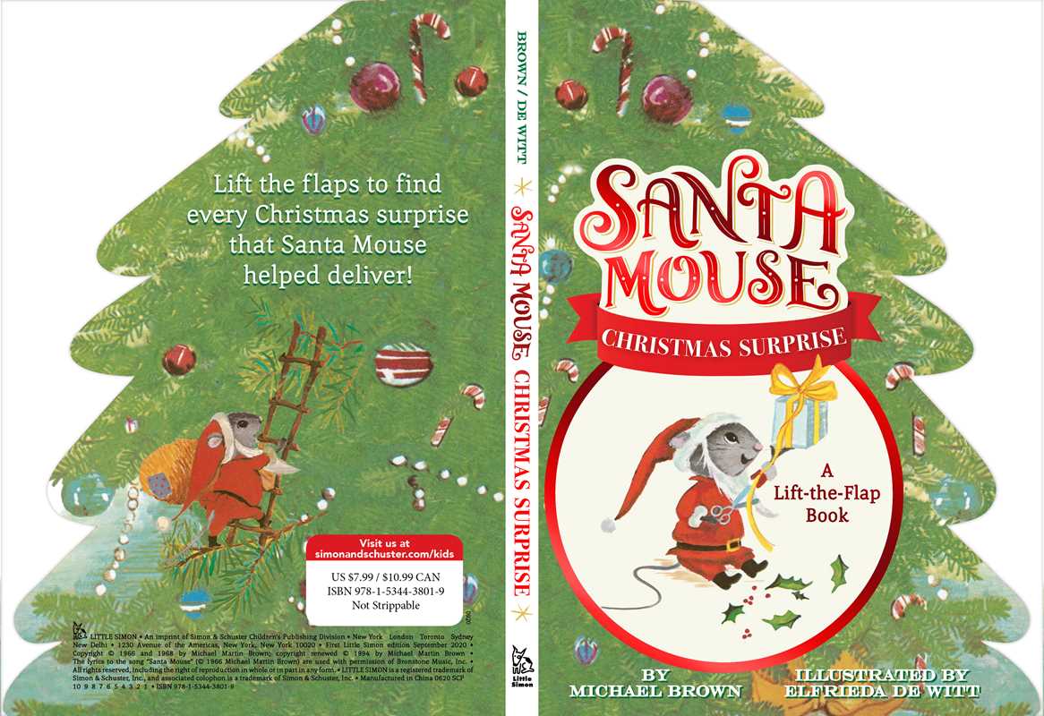 Santa Mouse Christmas Surprise by Michael Brown